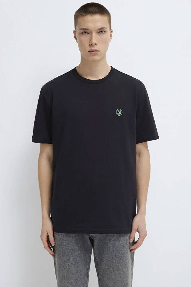 Erkek Logo Nakışlı Tişört 067074-900 Siyah 