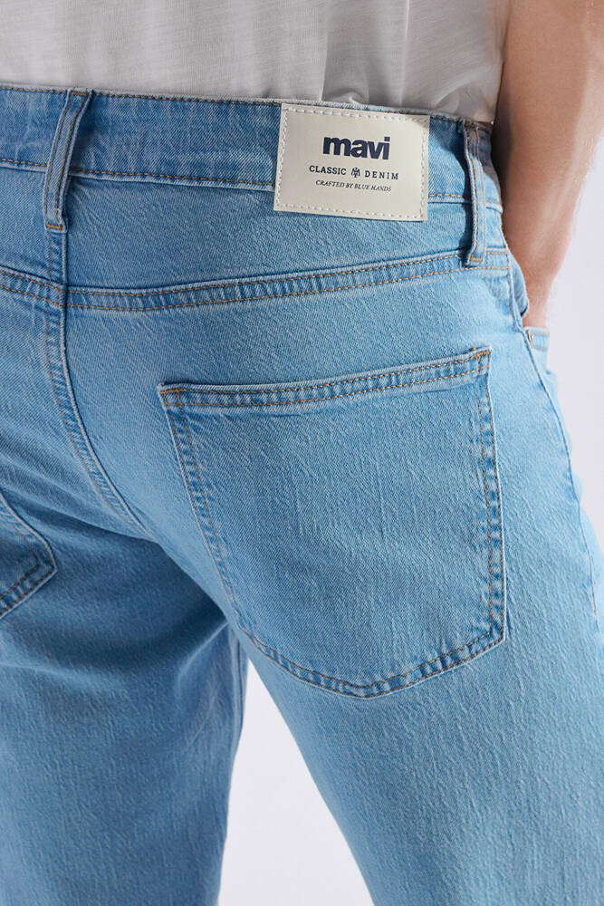 Erkek London Classic Comfort Jean Pantolon 0010172-A3259 Mavi 