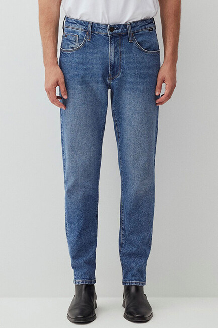 Erkek London Classic Jean Pantolon 0010172-85902 Mavi - Thumbnail