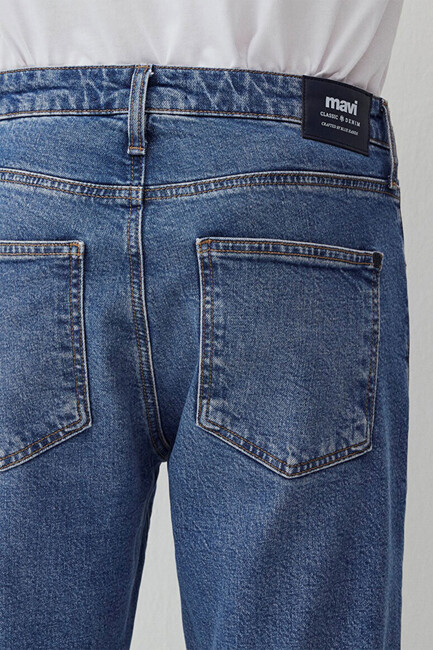 Erkek London Classic Jean Pantolon 0010172-85902 Mavi - Thumbnail