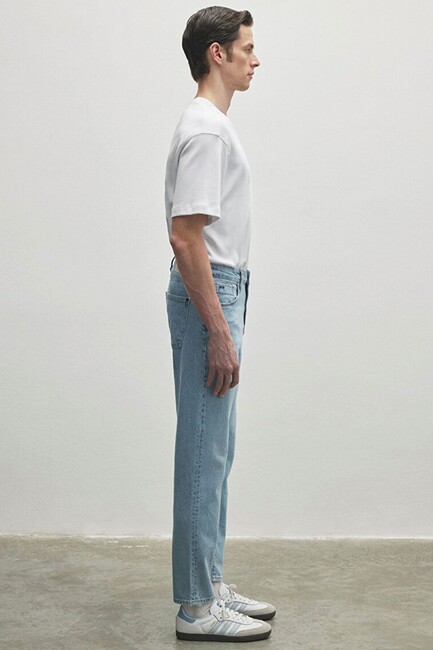 Erkek London Classic Jean Pantolon 0010172-85903 Mavi - Thumbnail