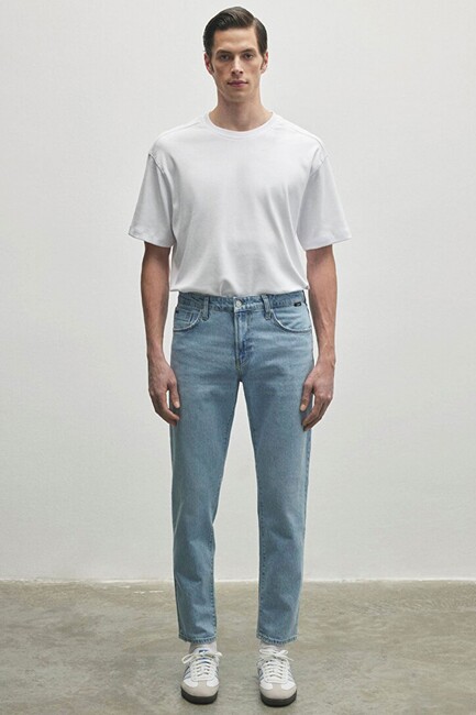 Erkek London Classic Jean Pantolon 0010172-85903 Mavi (2)