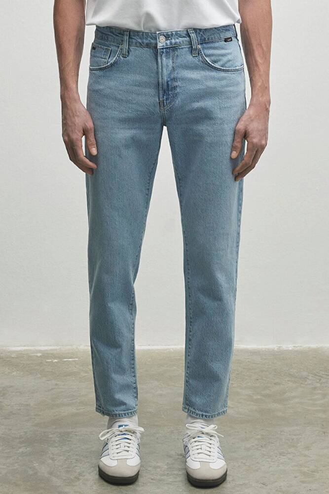 Erkek London Classic Jean Pantolon 0010172-85903 Mavi 