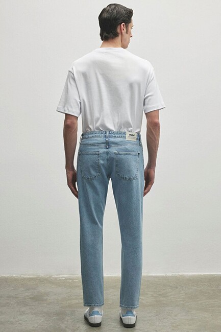 Erkek London Classic Jean Pantolon 0010172-85903 Mavi - Thumbnail