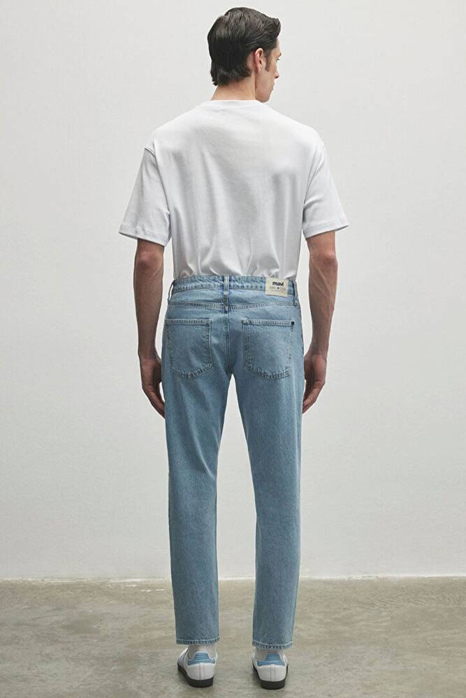 Erkek London Classic Jean Pantolon 0010172-85903 Mavi 