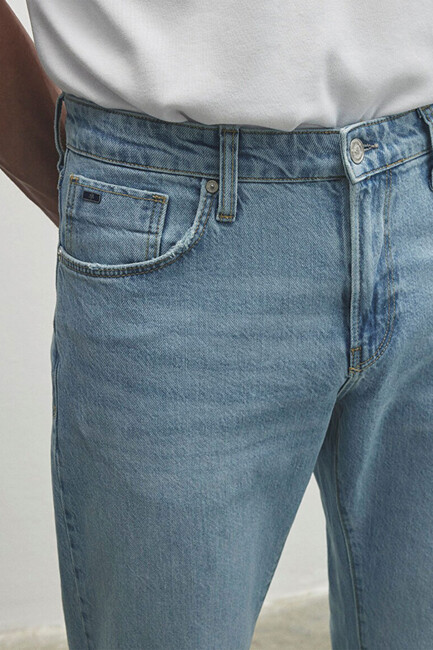 Erkek London Classic Jean Pantolon 0010172-85903 Mavi - Thumbnail