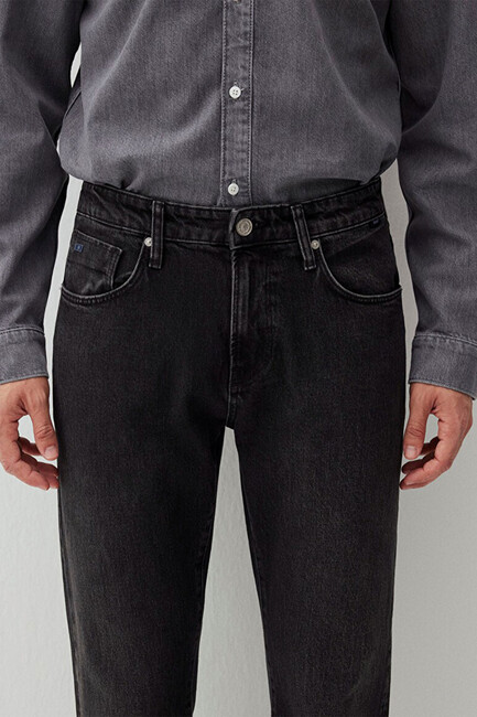 Erkek London Classic Jean Pantolon 0010172-87848 Gri - Thumbnail