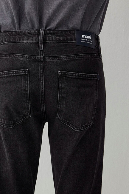 Erkek London Classic Jean Pantolon 0010172-87848 Gri - Thumbnail