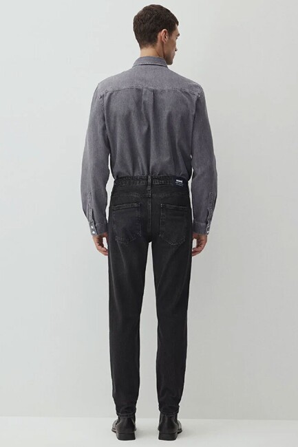 Erkek London Classic Jean Pantolon 0010172-87848 Gri - Thumbnail