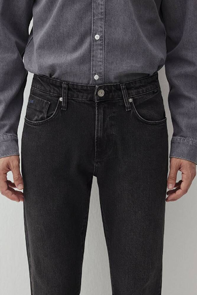 Erkek London Classic Jean Pantolon 0010172-87848 Gri 