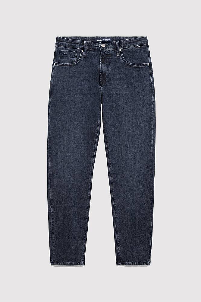 Erkek London Classic Jean Pantolon 0010172-89274 Lacivert - 6