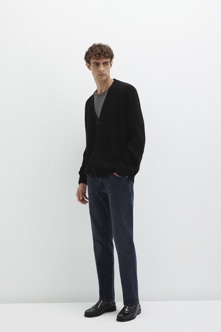 Erkek London Classic Jean Pantolon 0010172-89274 Lacivert (1)