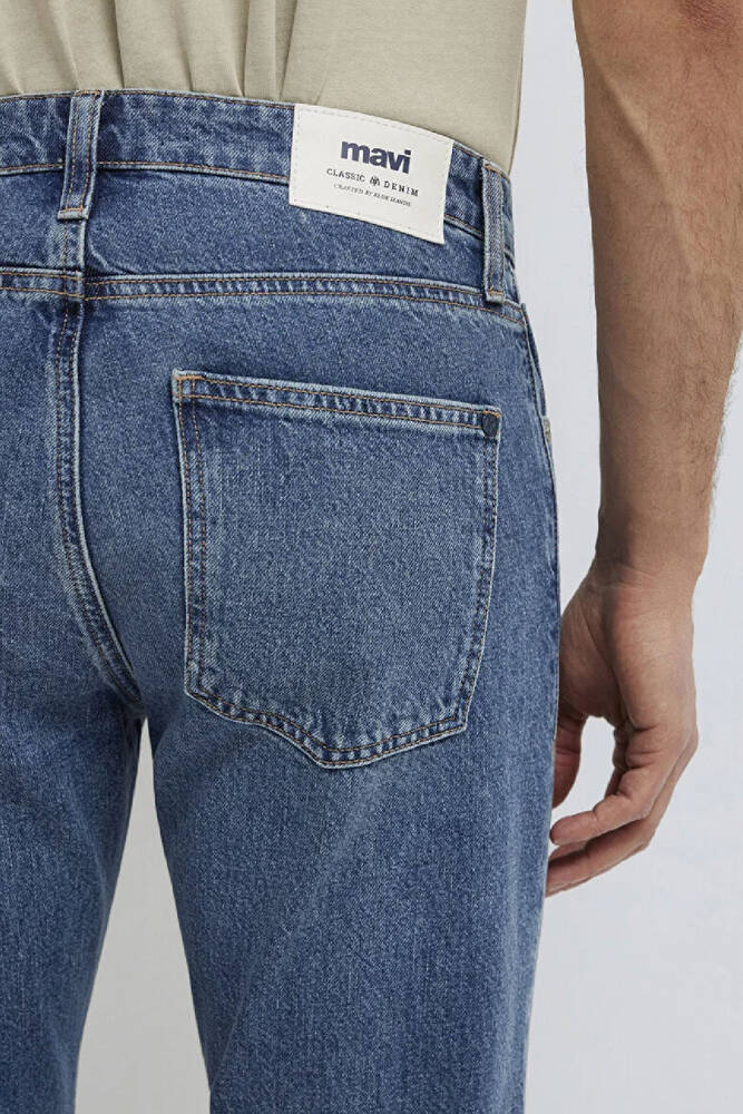 Erkek London Classic Jean Pantolon 0010172-A1724 Mavi 