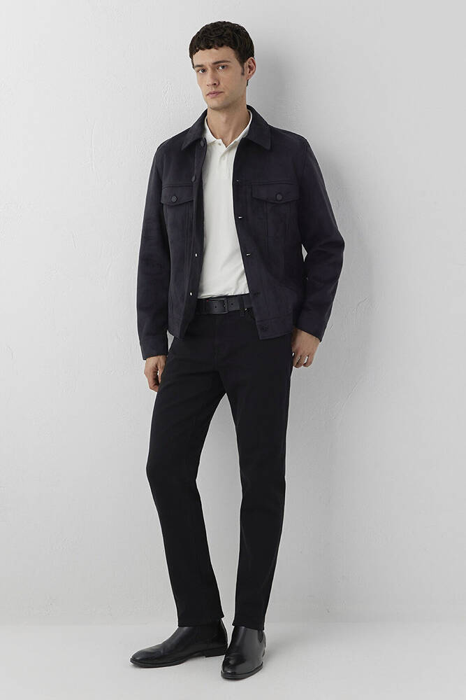 Erkek London Classic Jean Pantolon 0010172-A4004 Siyah - 2