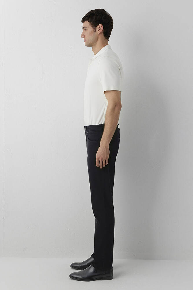 Erkek London Classic Jean Pantolon 0010172-A4004 Siyah - 4