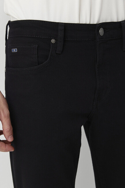 Erkek London Classic Jean Pantolon 0010172-A4004 Siyah - 6