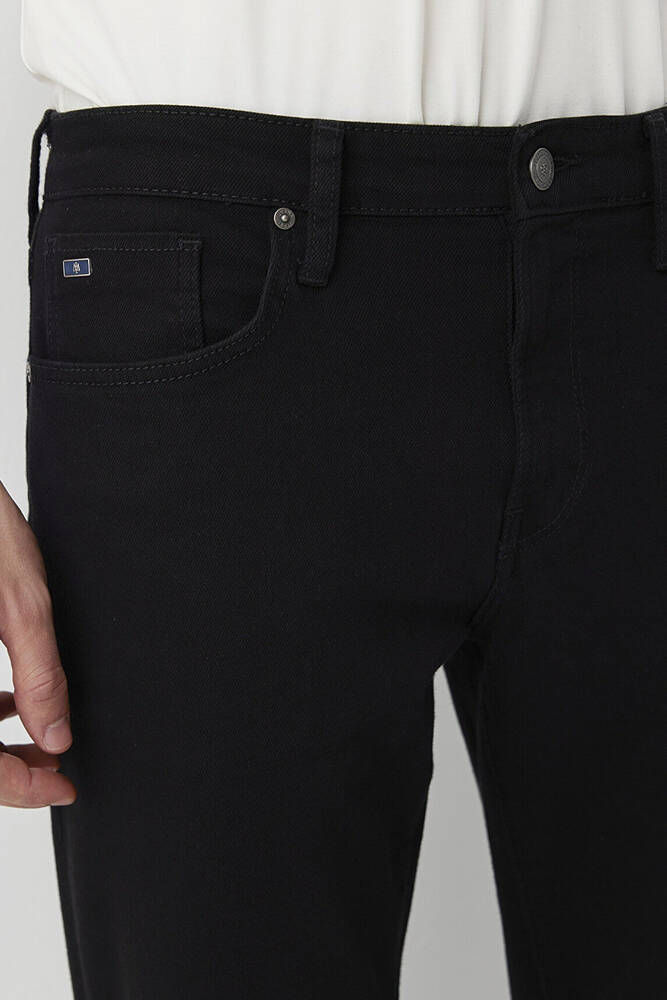 Erkek London Classic Jean Pantolon 0010172-A4004 Siyah - 6