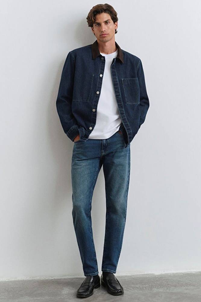 Erkek London Jean Pantolon 0010172-90981 Mavi 