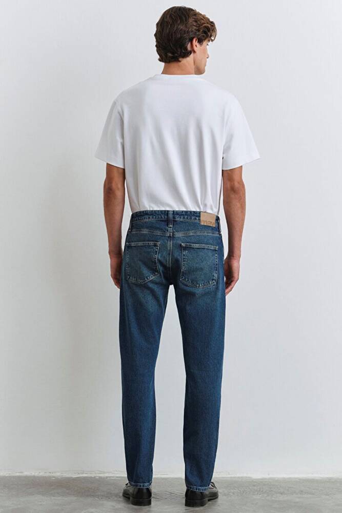 Erkek London Jean Pantolon 0010172-90981 Mavi 