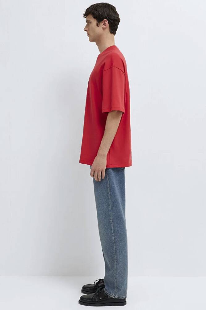 Erkek Low Battery Tişört 0613376-70428 Kırmızı 