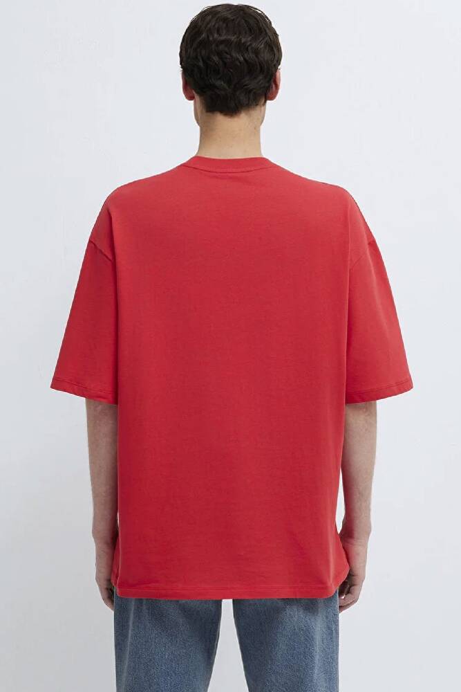 Erkek Low Battery Tişört 0613376-70428 Kırmızı 