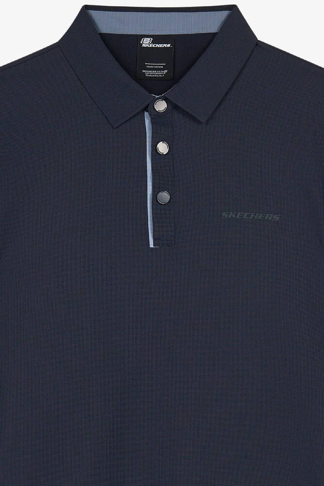 Erkek Ls Waffle Polo Tişört S2620148-4347 Lacivert 