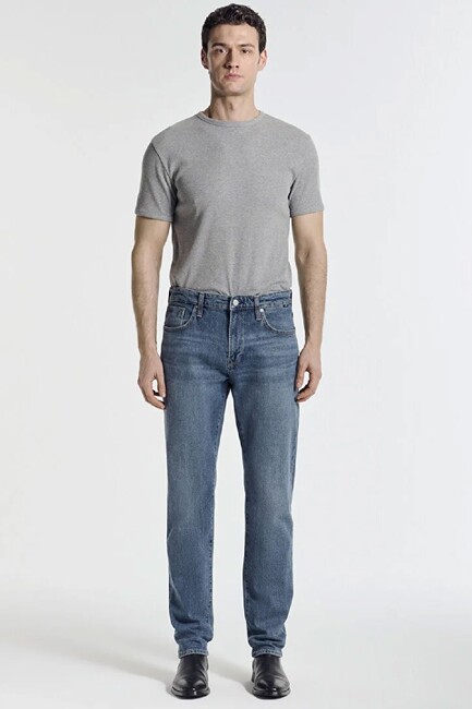 Erkek Madrıd Classic Jean Pantolon 000152-A3763 Mavi (2)