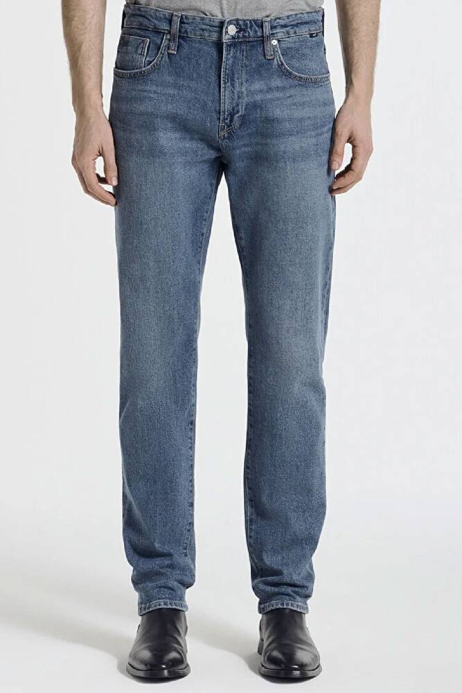 Erkek Madrıd Classic Jean Pantolon 000152-A3763 Mavi 