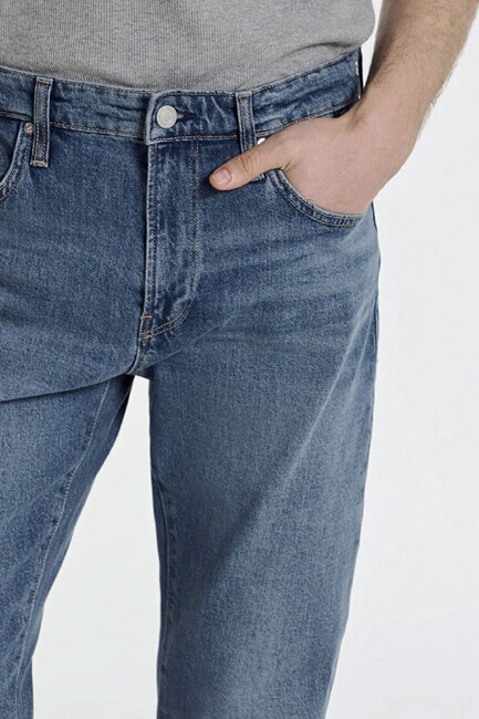 Erkek Madrıd Classic Jean Pantolon 000152-A3763 Mavi - Thumbnail