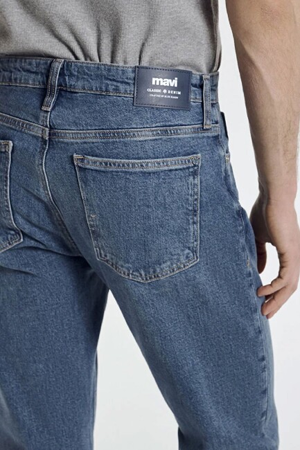 Erkek Madrıd Classic Jean Pantolon 000152-A3763 Mavi - Thumbnail