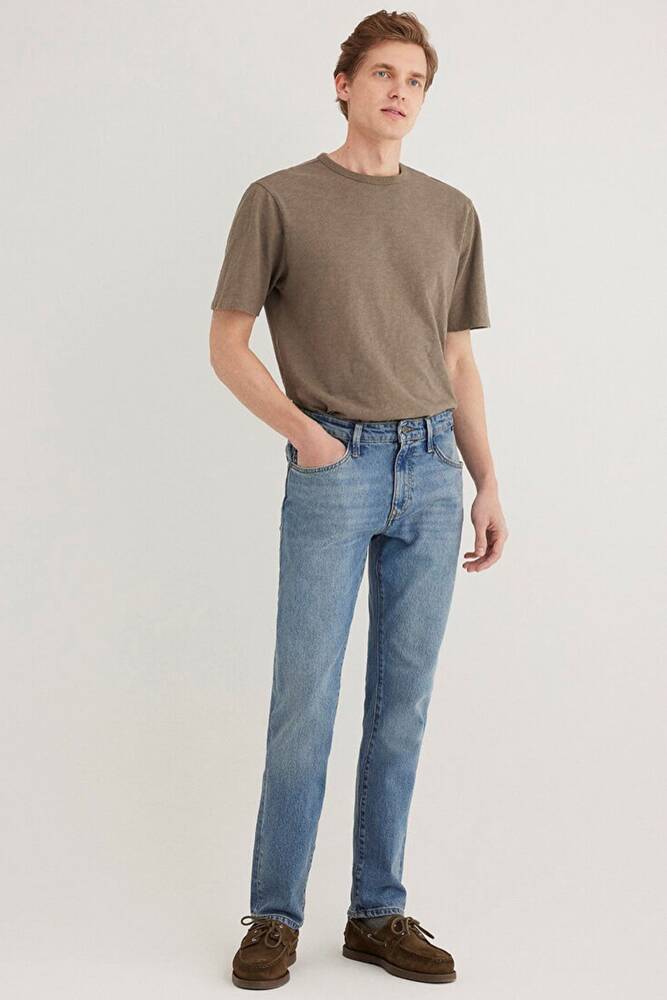 Erkek Marcus 90's STR Jean Pantolon 0035187835 Mavi 