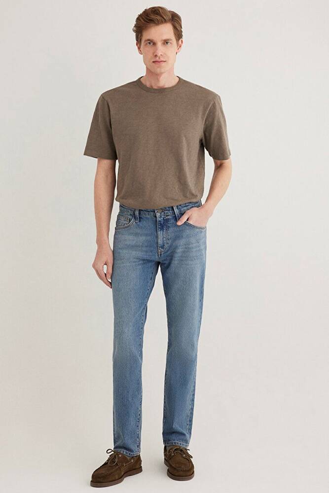 Erkek Marcus 90's STR Jean Pantolon 0035187835 Mavi 