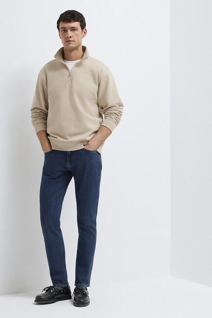 Erkek Marcus Classic Jean Pantolon 0035191240 Lacivert (1)