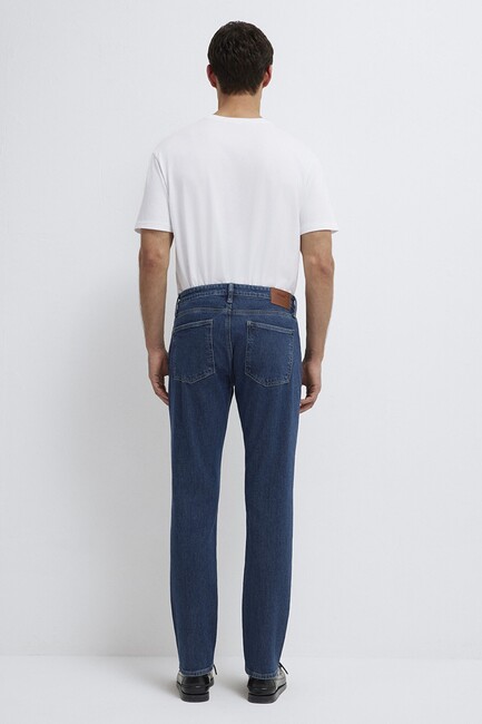Erkek Marcus Classic Jean Pantolon 0035191240 Lacivert - Thumbnail