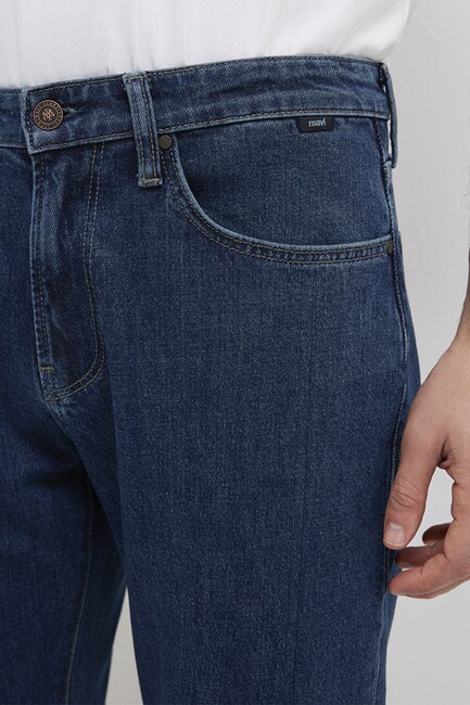 Erkek Marcus Classic Jean Pantolon 0035191240 Lacivert - Thumbnail
