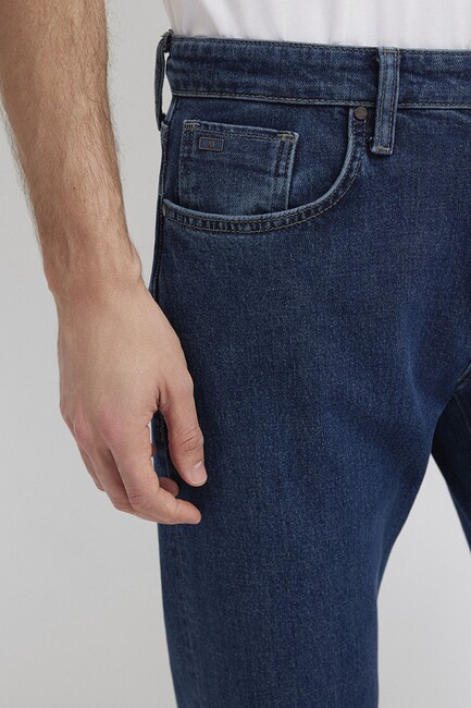 Erkek Marcus Classic Jean Pantolon 0035191240 Lacivert - Thumbnail