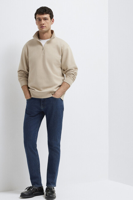 Erkek Marcus Classic Jean Pantolon 0035191240 Lacivert