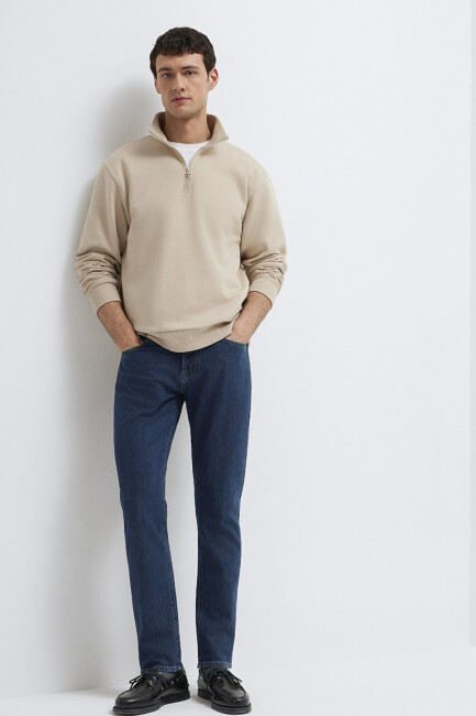 Erkek Marcus Classic Jean Pantolon 0035191240 Lacivert (1)
