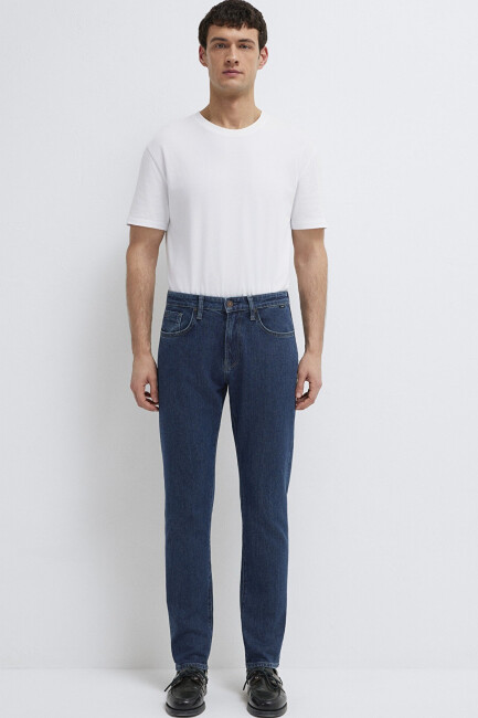 Erkek Marcus Classic Jean Pantolon 0035191240 Lacivert (2)