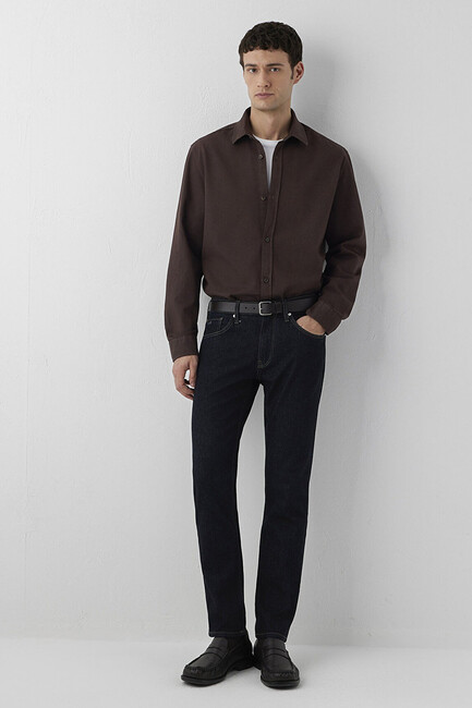Erkek Marcus Classic Jean Pantolon 00351A4233 Lacivert 