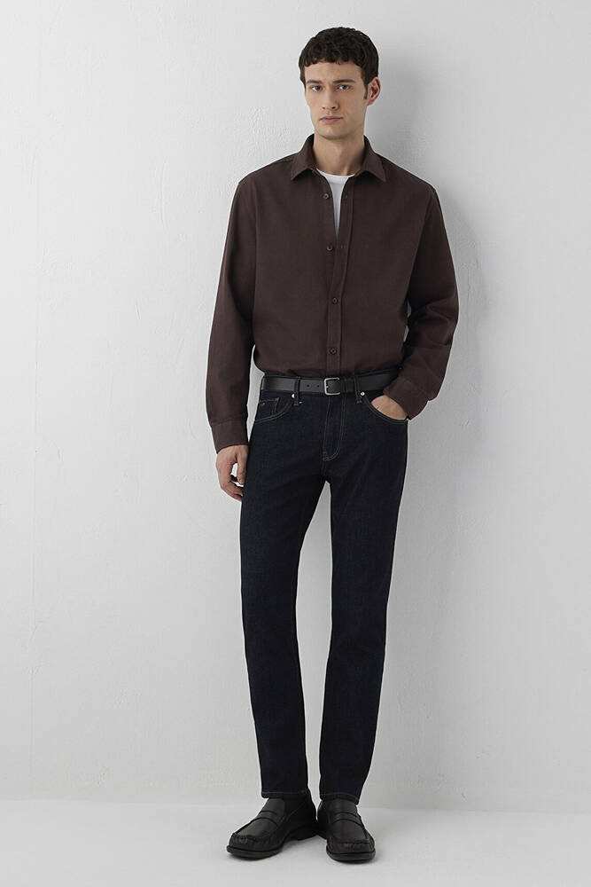 Erkek Marcus Classic Jean Pantolon 00351A4233 Lacivert - 1