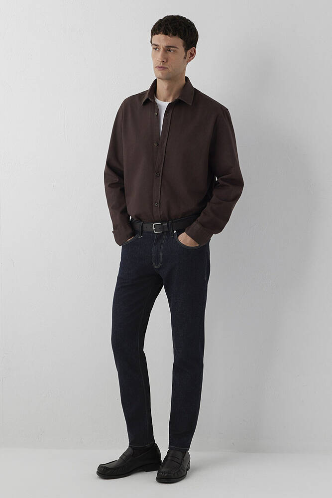 Erkek Marcus Classic Jean Pantolon 00351A4233 Lacivert - 2