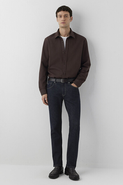 Erkek Marcus Classic Jean Pantolon 00351A4233 Lacivert  (2)
