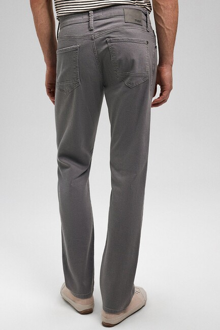 Erkek Marcus Comfort Gabardin Pantolon 0035186575 Gri - Thumbnail