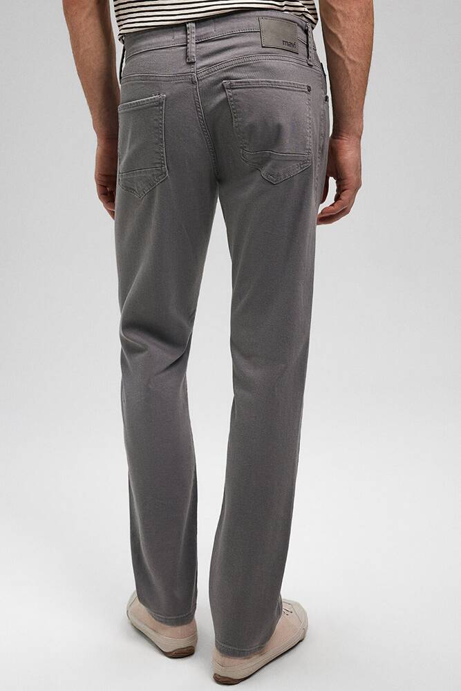 Erkek Marcus Comfort Gabardin Pantolon 0035186575 Gri 