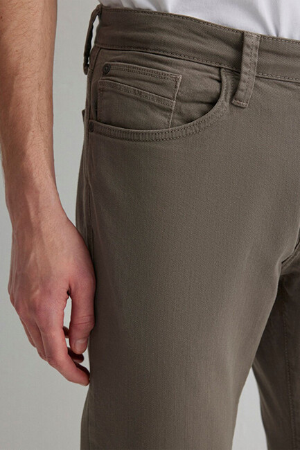 Erkek Marcus Comfort Jean Pantolon 0035188050 Yeşil - Thumbnail