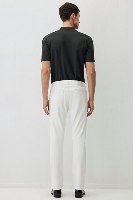 Erkek Marcus Edition Jean Pantolon 0035190581 Beyaz - Thumbnail