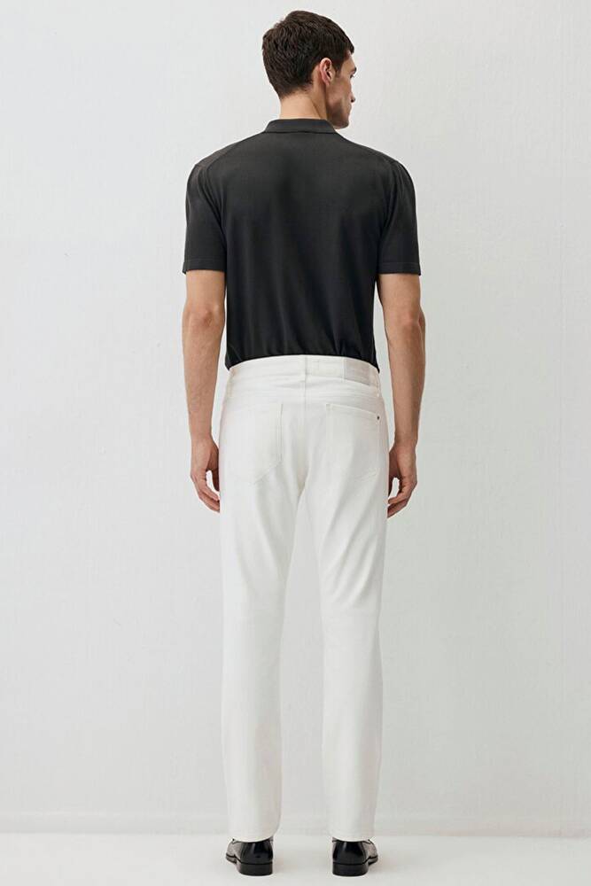 Erkek Marcus Edition Jean Pantolon 0035190581 Beyaz 