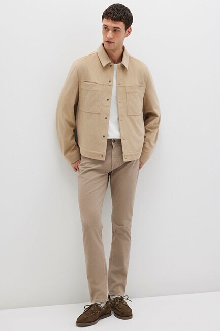 Erkek Marcus Jean Pantolon 0035190689 Bej (1)