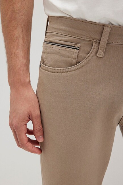 Erkek Marcus Jean Pantolon 0035190689 Bej - Thumbnail